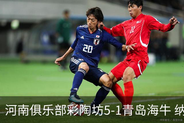 河南俱乐部彩陶坊5-1青岛海牛 纳萨、古斯塔沃双响